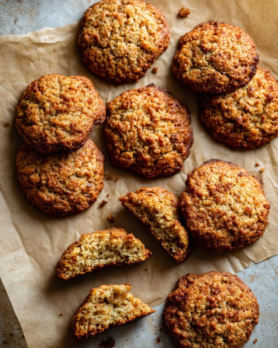 Cinnamon Cottage Cheese Oatmeal Cookies - detail 1