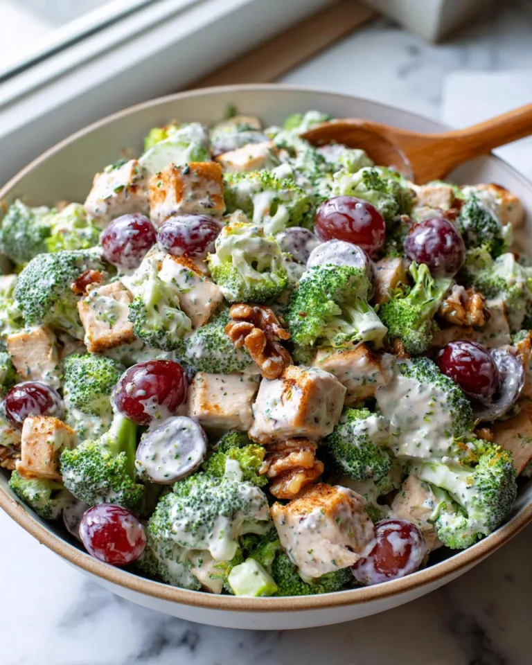 Cottage Cheese Broccoli Chicken Salad