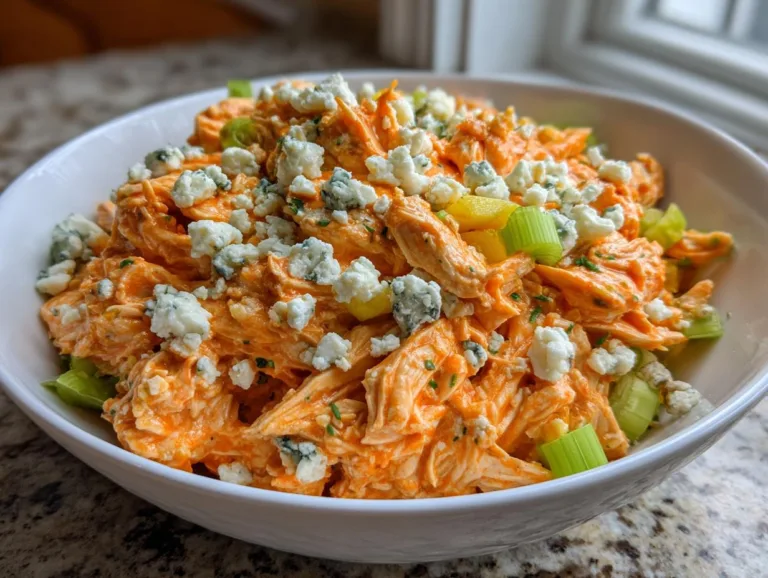 Cottage Cheese Buffalo Chicken Salad
