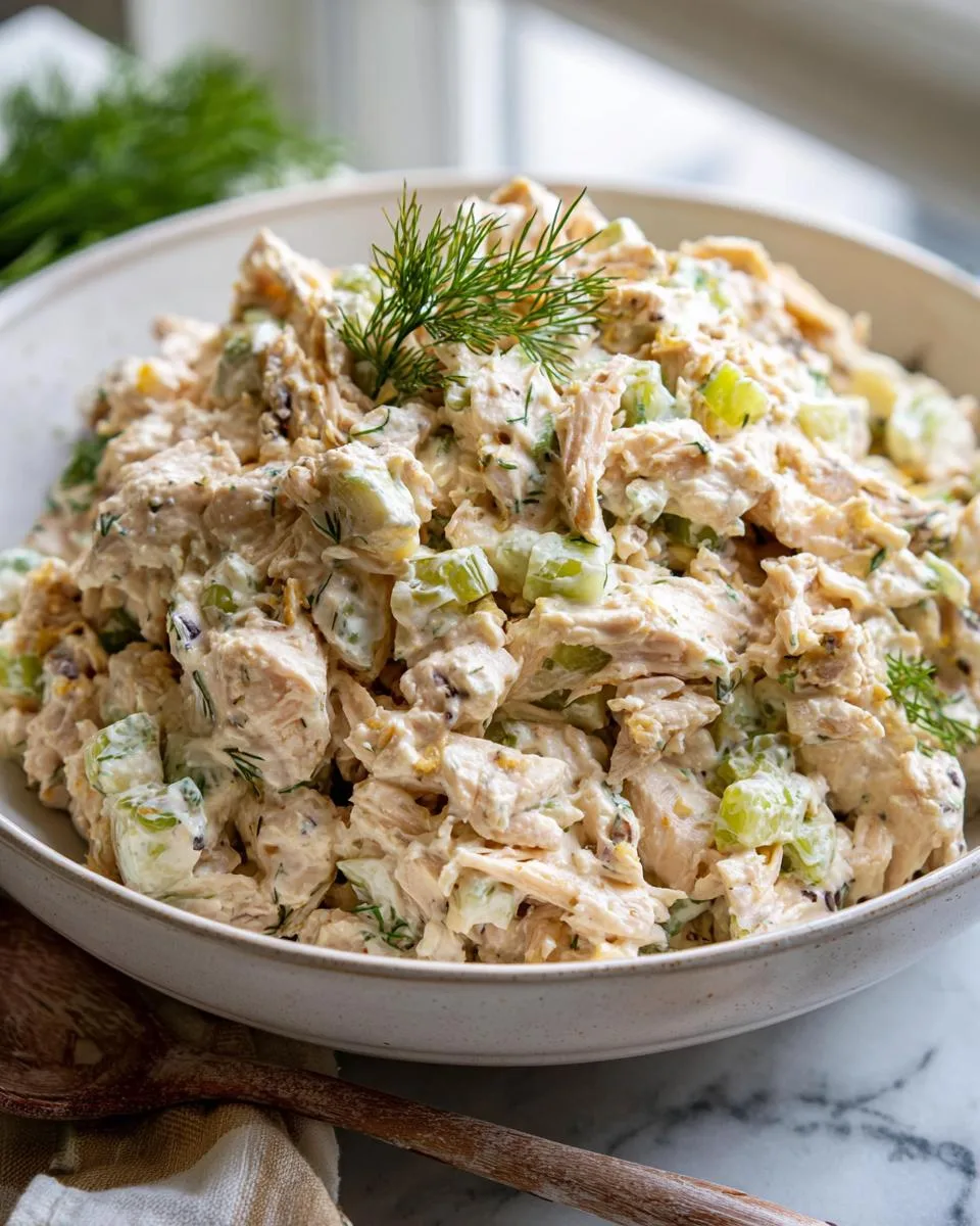 Cottage Cheese Pickle Chicken Salad - detail 2
