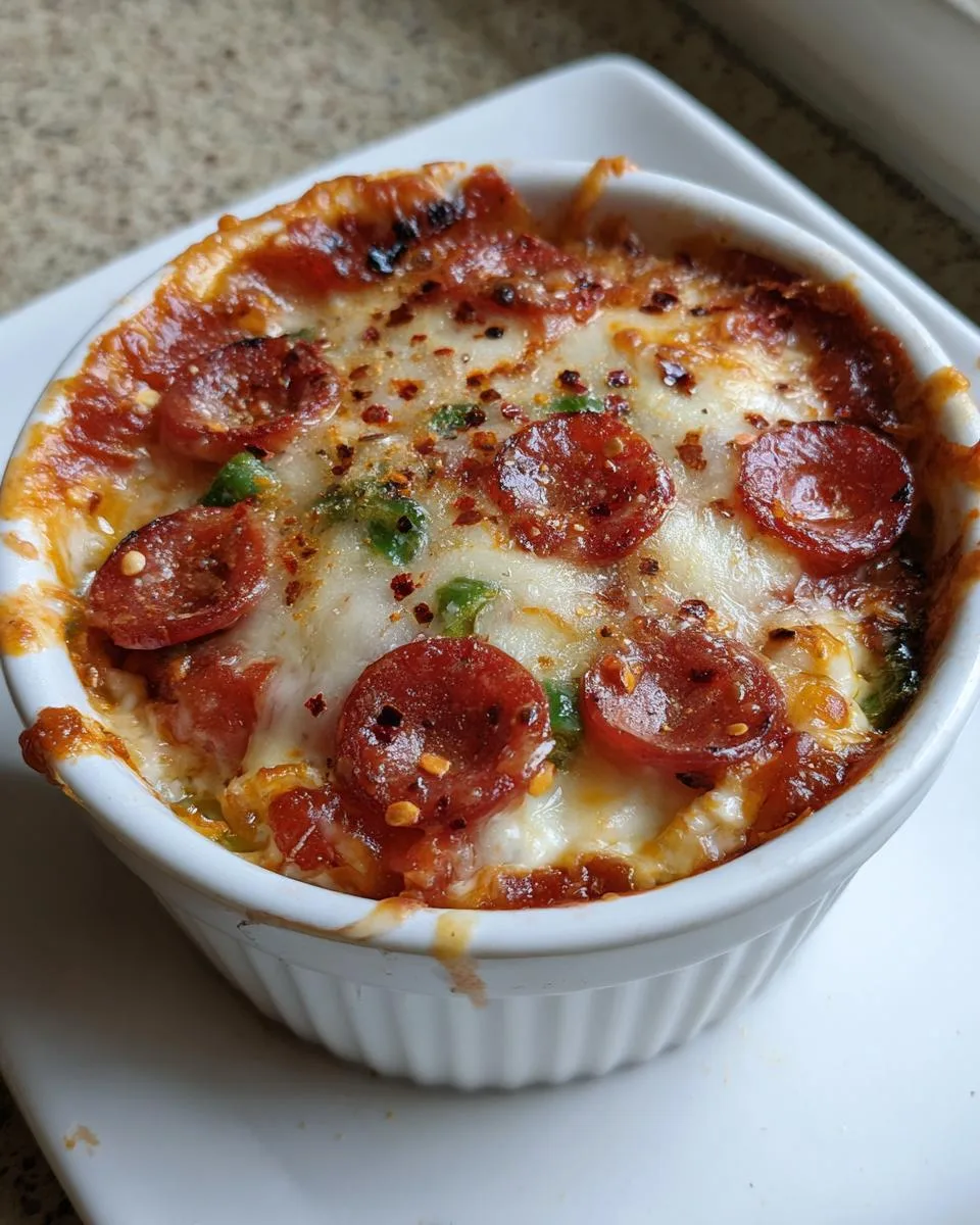Cottage Cheese Pizza Bowl Recipe - detail 2