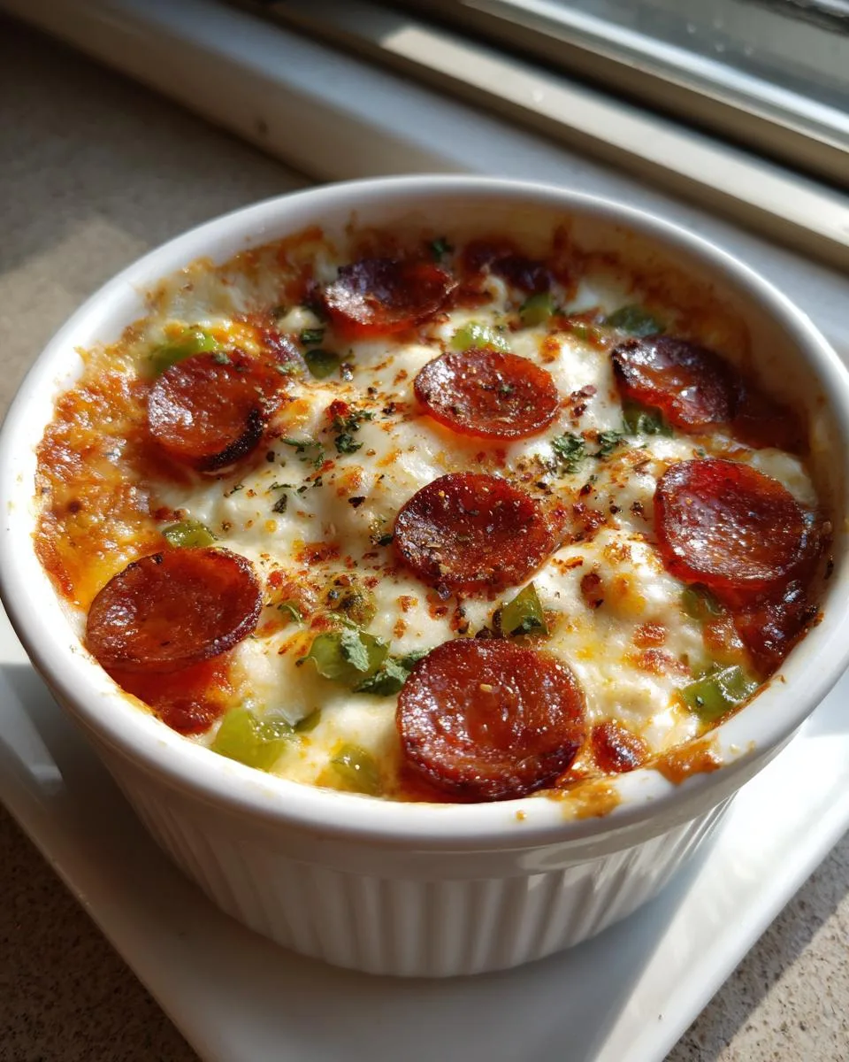 Cottage Cheese Pizza Bowl Recipe - detail 3
