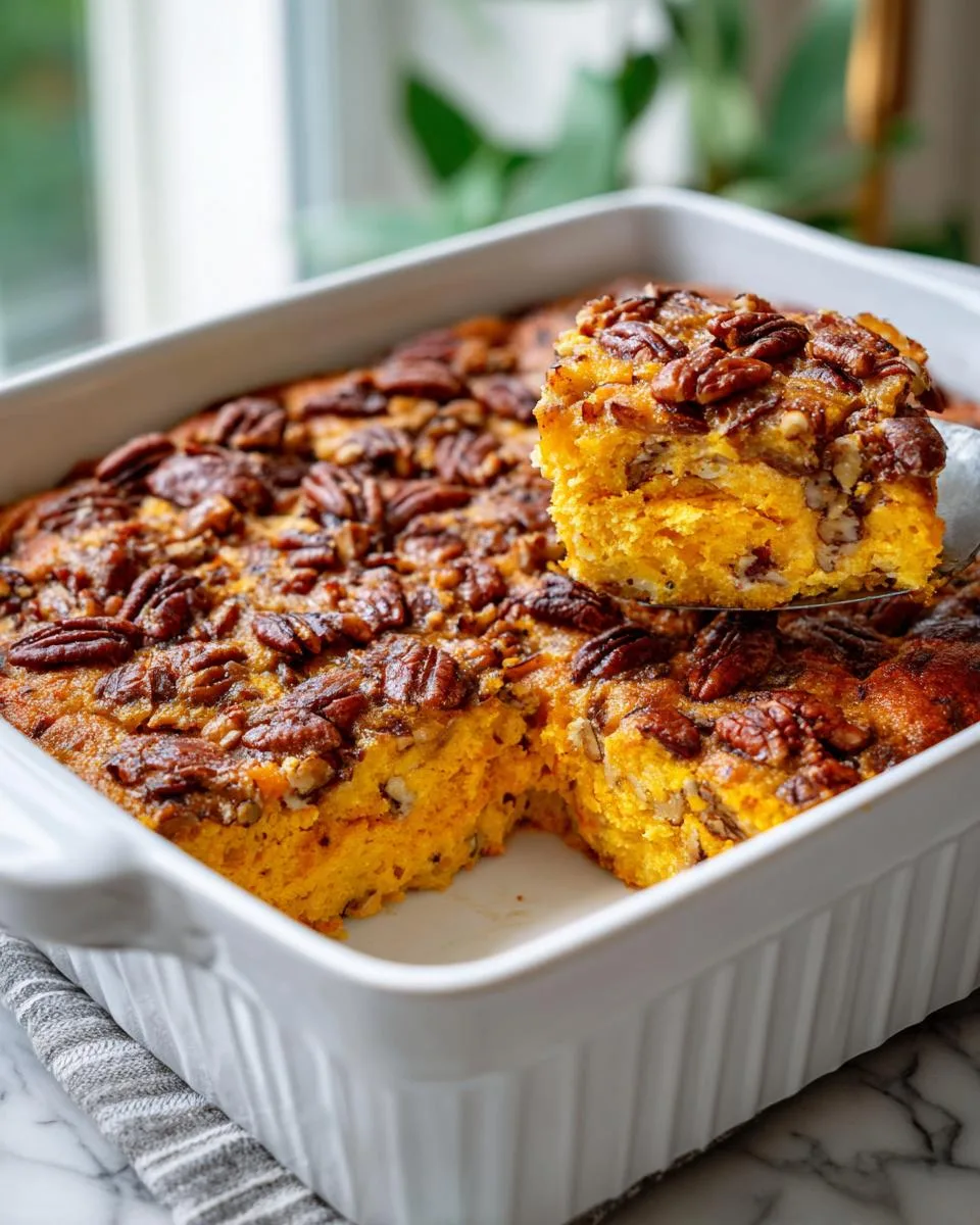 Cottage Cheese Sweet Potato Pecan Bake - detail 1