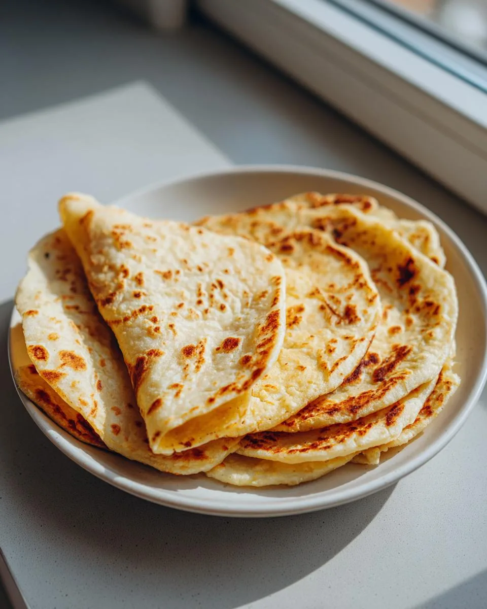 Cottage Cheese Tortillas - detail 1