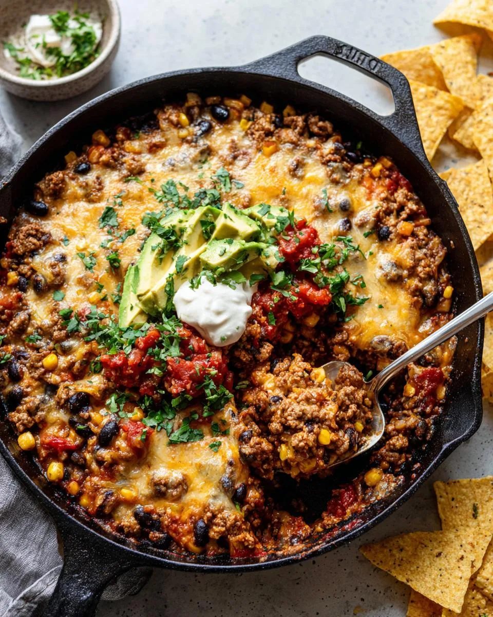 Ground Turkey Taco Skillet Recipe - detail 1