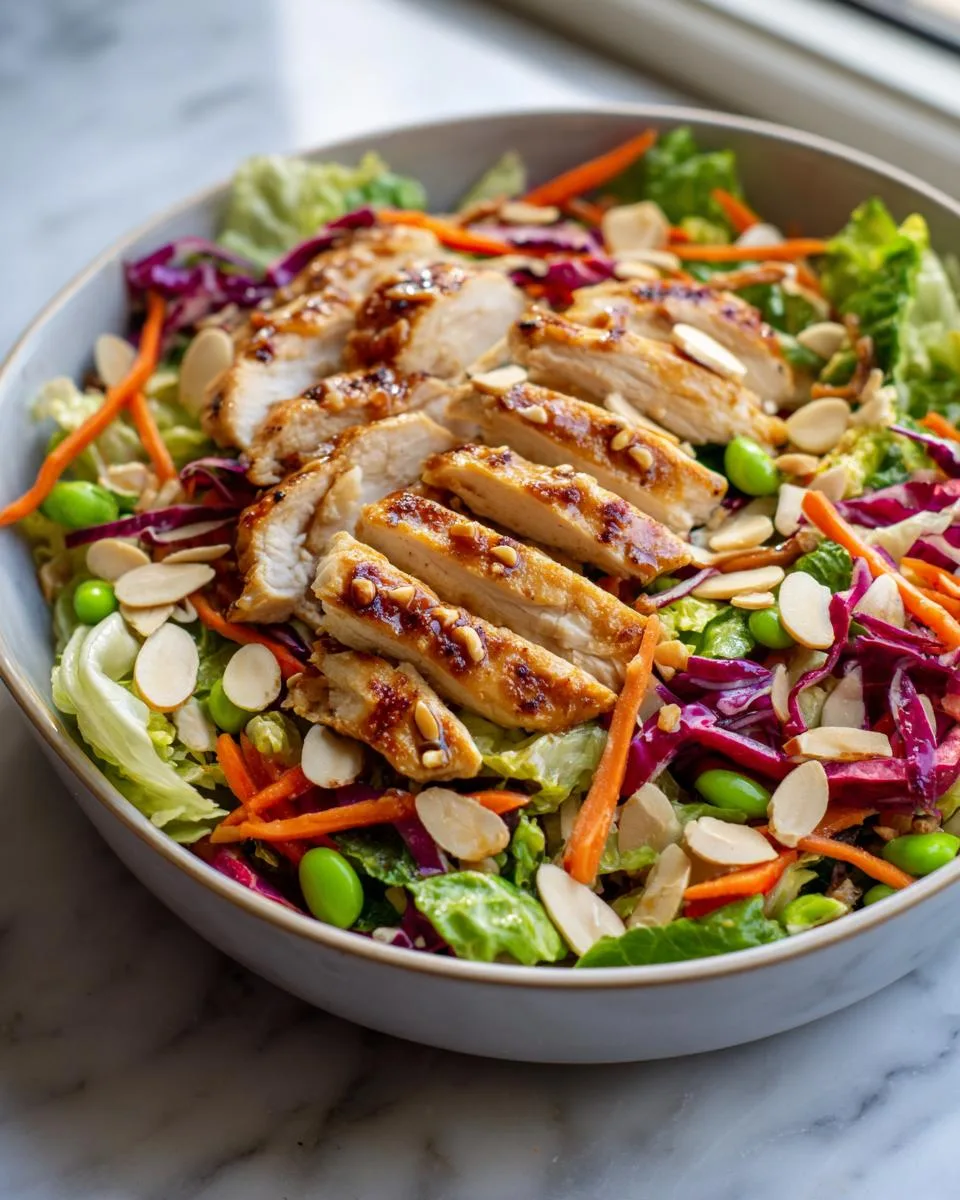 Light Chinese Chicken Cabbage Salad - detail 2