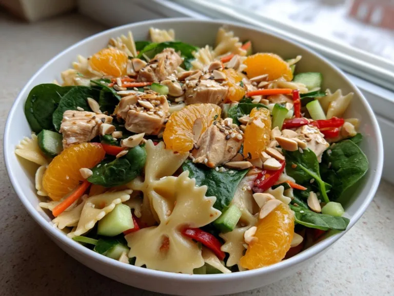 Mandarin Chicken Pasta Salad Recipe