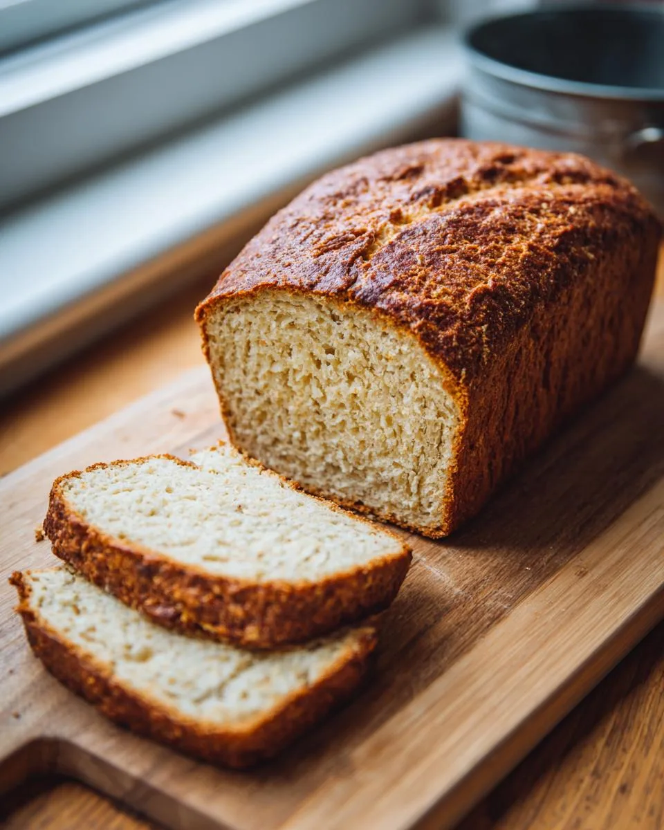 No-Flour Cottage Cheese Bread - detail 1