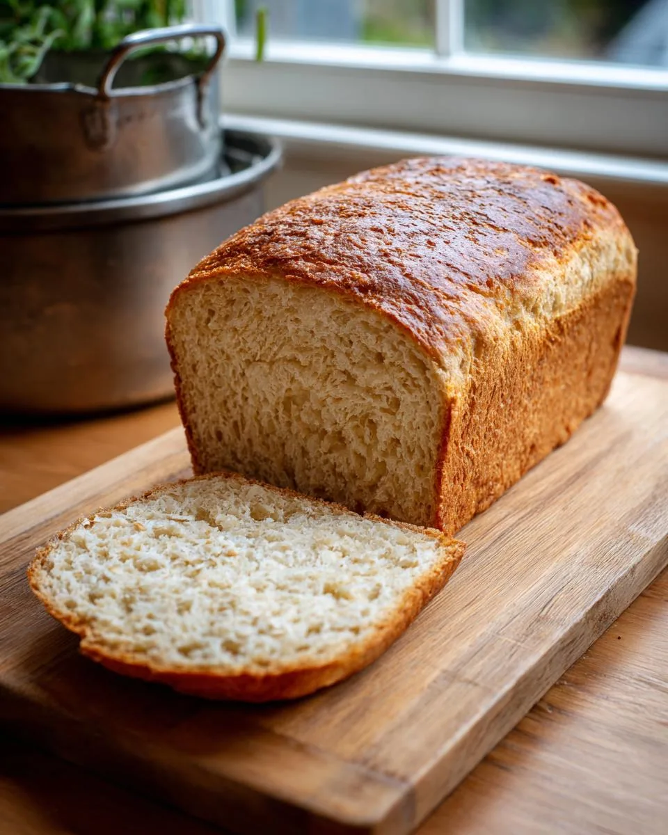 No-Flour Cottage Cheese Bread - detail 2