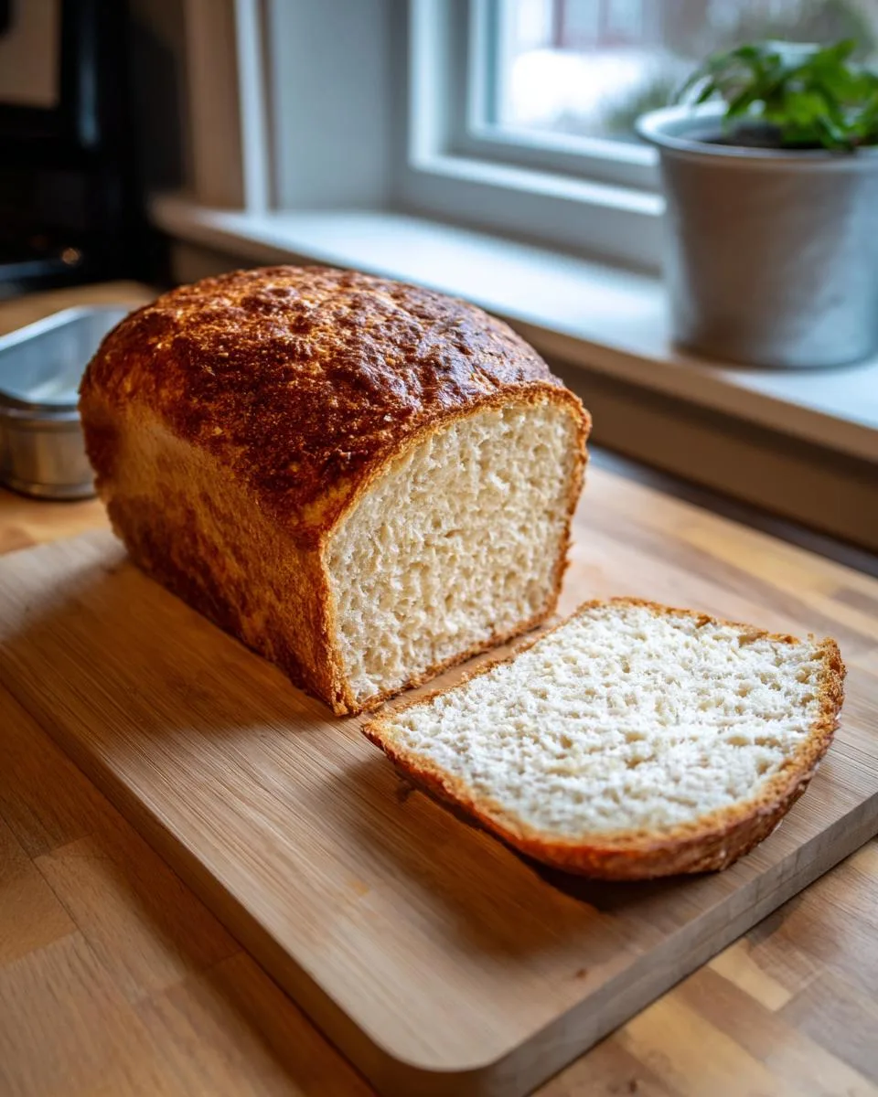 No-Flour Cottage Cheese Bread - detail 3