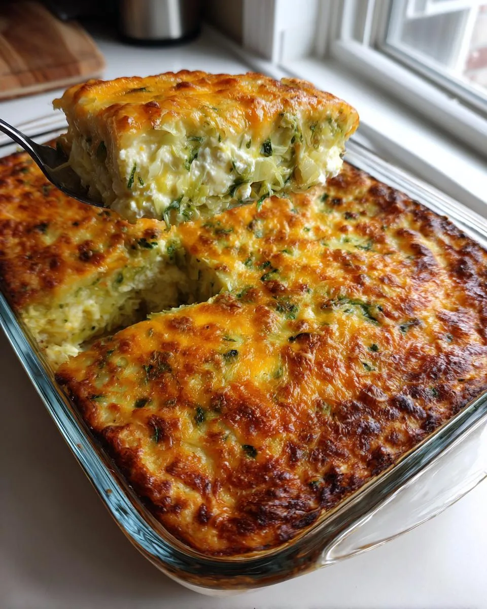 Old-Fashioned Cheesy Cabbage Casserole - detail 3