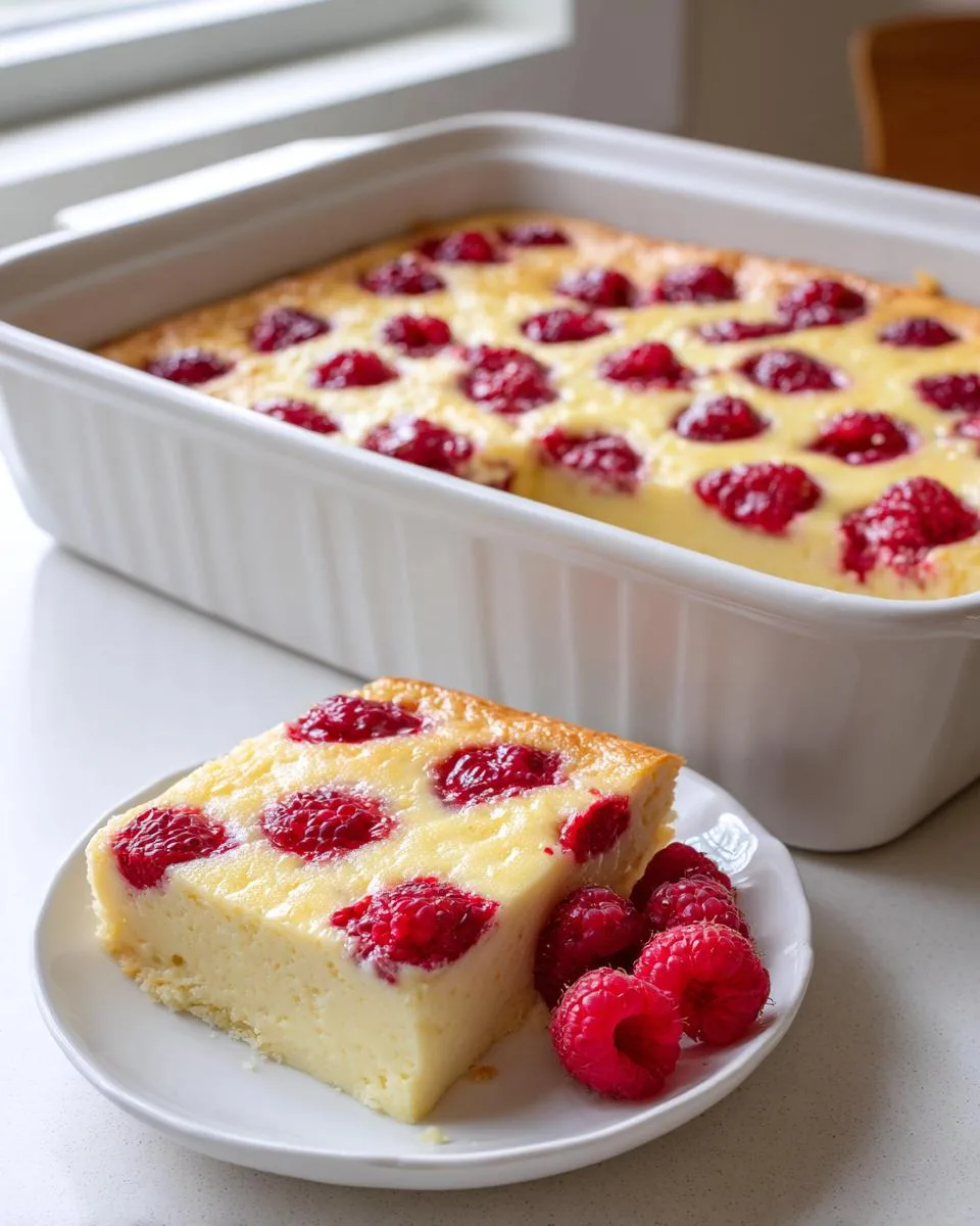 Protein Lemon Raspberry Breakfast Bake - detail 2