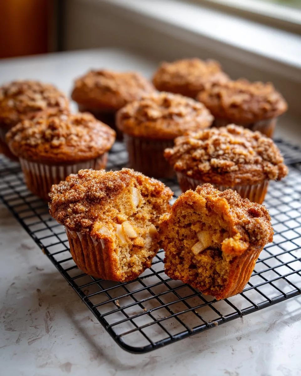 Apple Cinnamon Greek Yogurt Muffins - detail 3