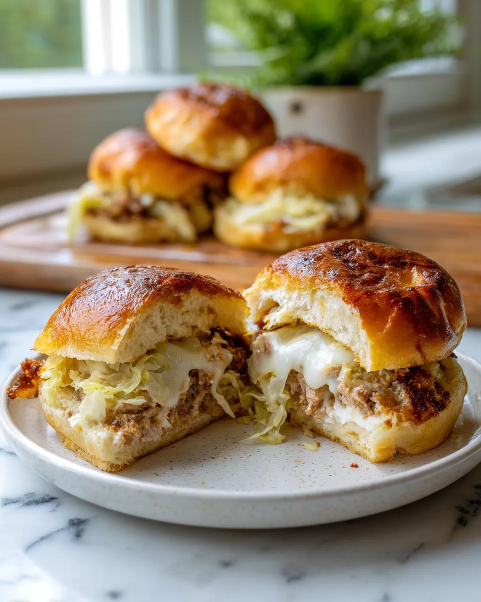 Baked Cottage Cheese Cabbage Sliders - detail 3