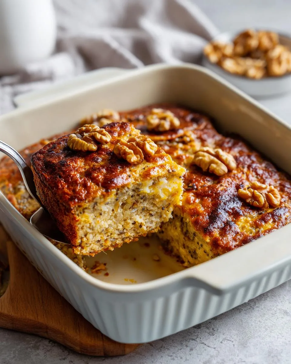 Banana Bread Chia Baked Oats - detail 3