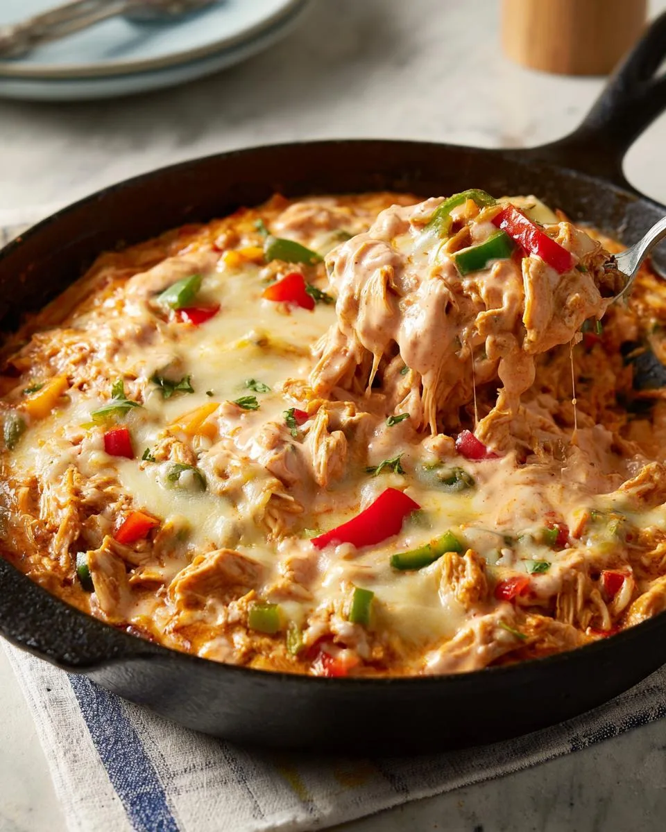 Cheesy Chicken Taco Skillet - detail 1