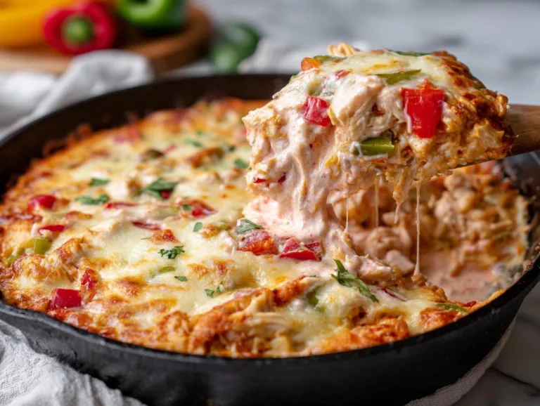Cheesy Chicken Taco Skillet