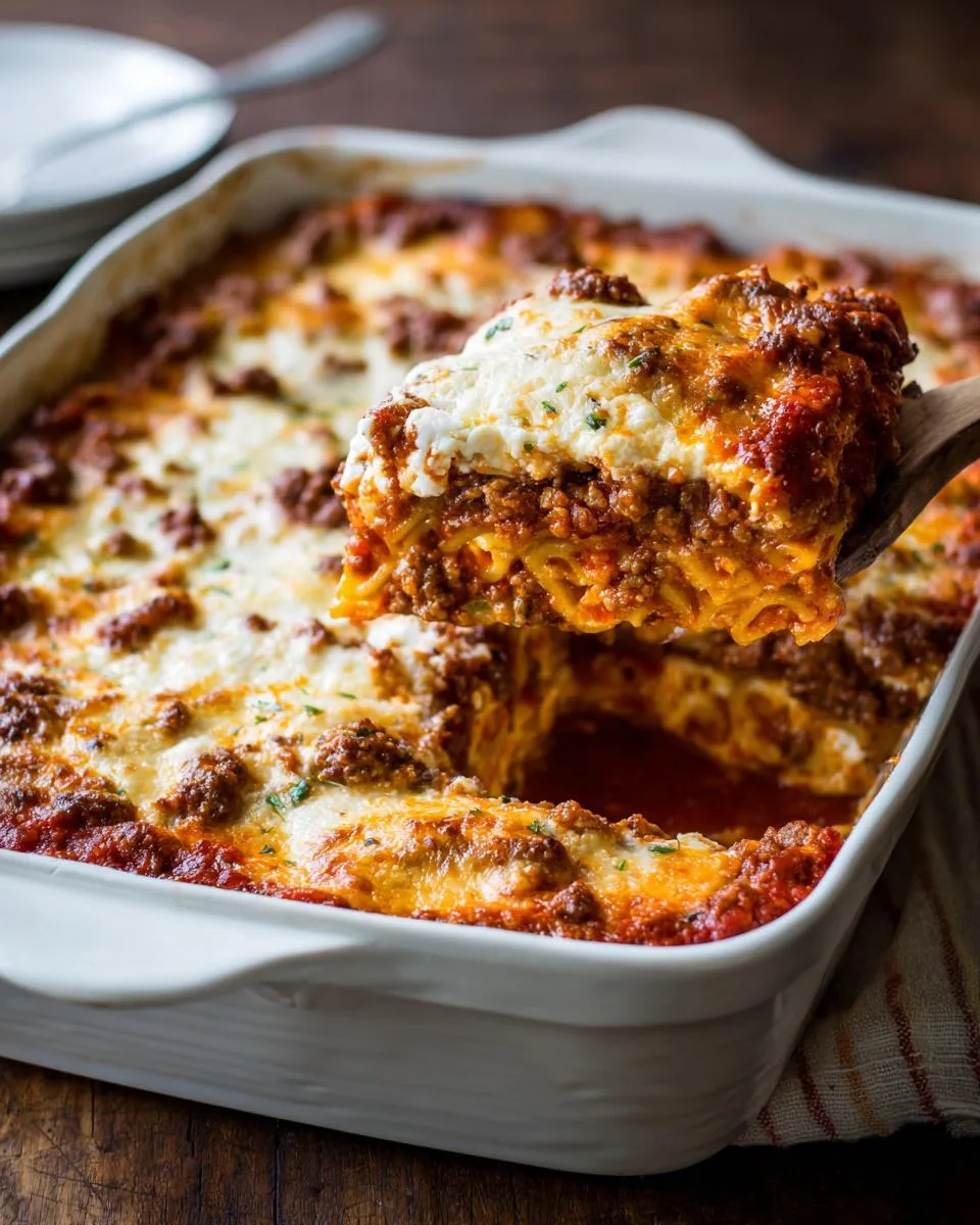 Cottage Cheese Baked Ziti Recipe - detail 1