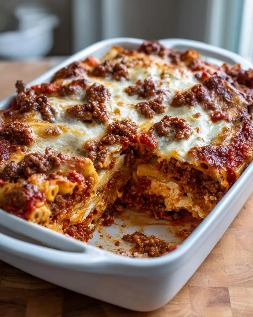Cottage Cheese Baked Ziti Recipe - detail 2