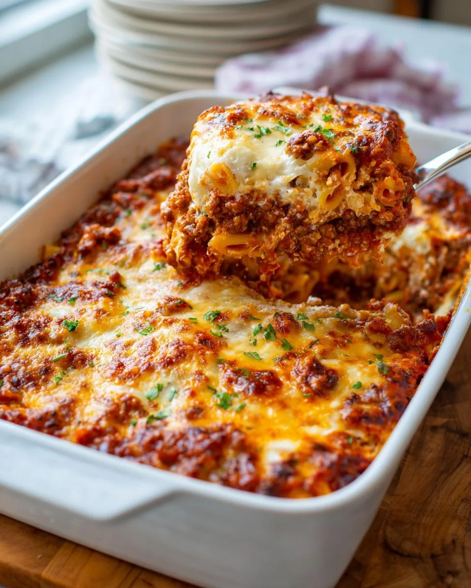 Cottage Cheese Baked Ziti Recipe - detail 3