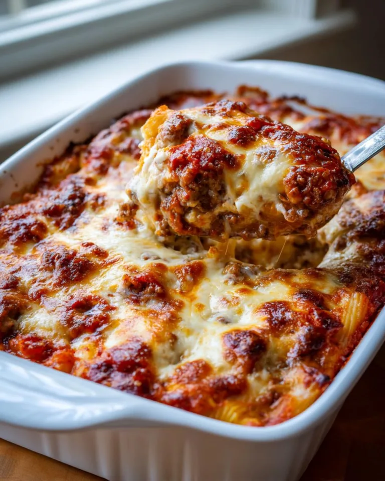 Cottage Cheese Baked Ziti Recipe