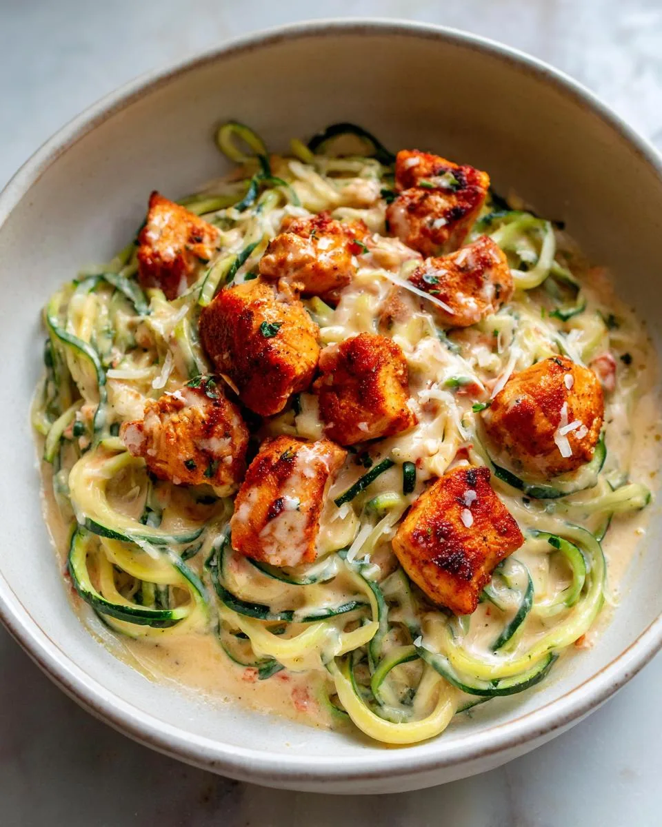 Cottage Cheese Cajun Chicken Alfredo - detail 1