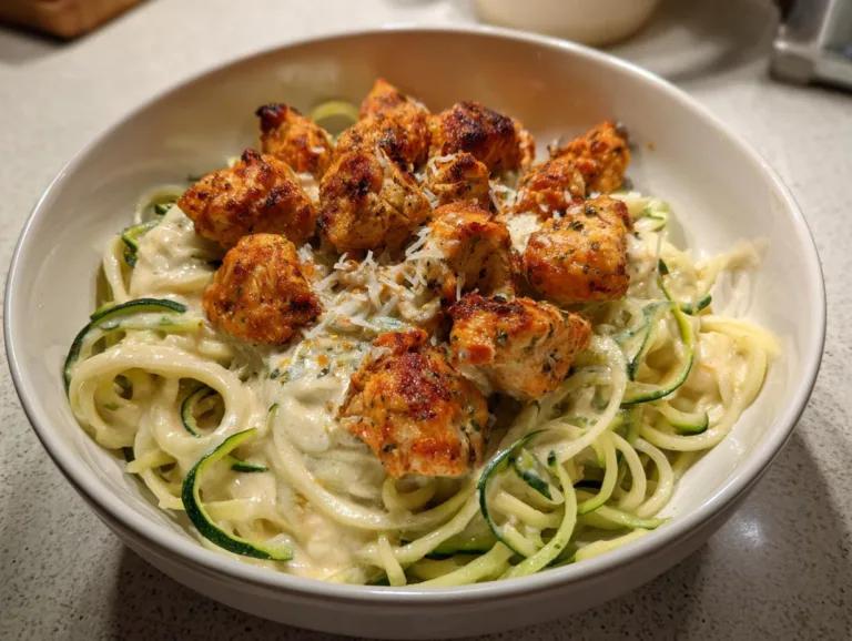 Cottage Cheese Cajun Chicken Alfredo