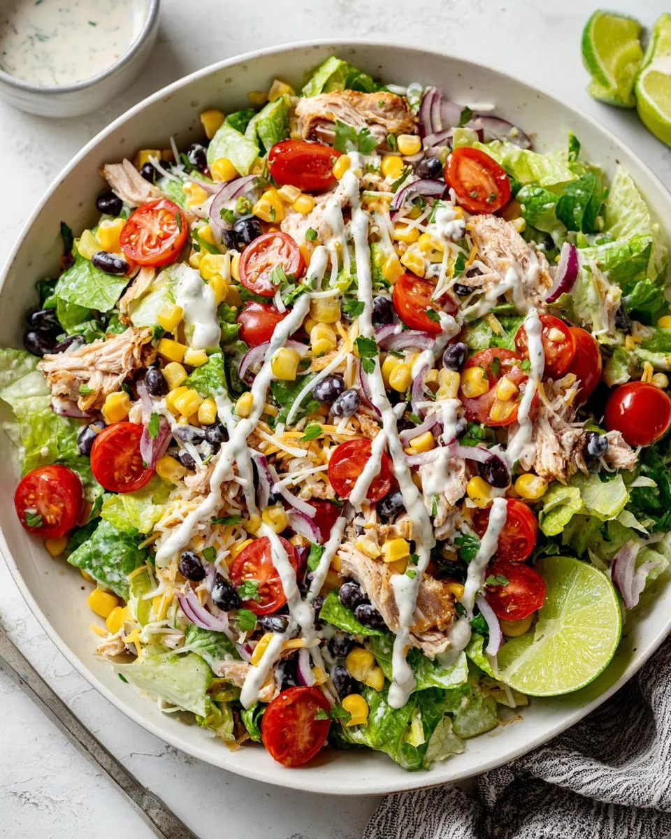 Cottage Cheese Taco Chicken Salad - detail 1