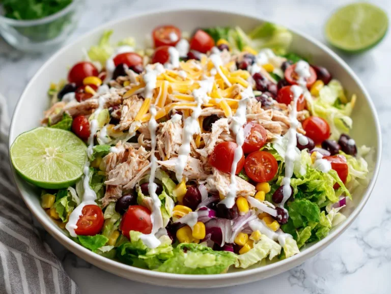 Cottage Cheese Taco Chicken Salad