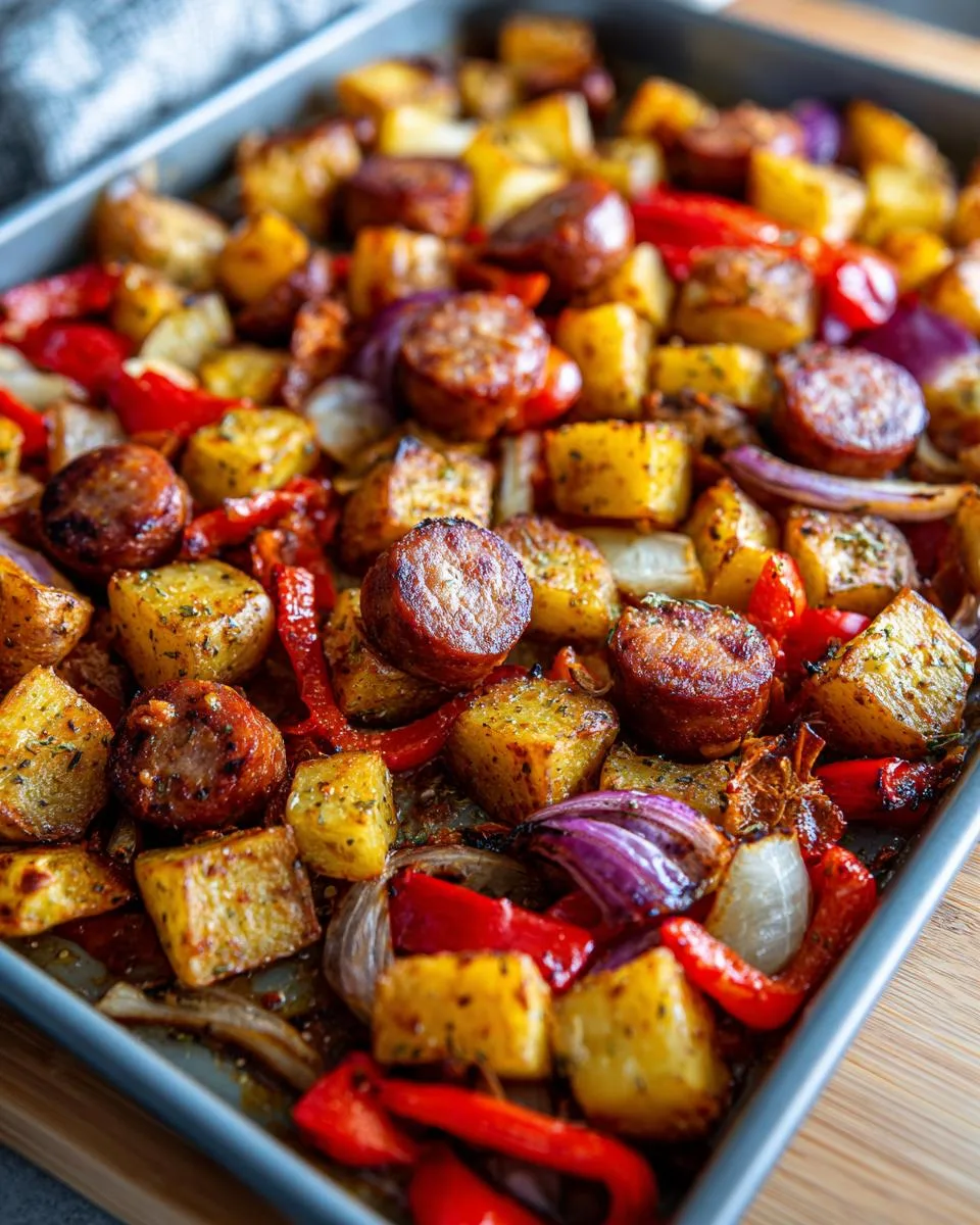 Easy Sausage Potato Bake - detail 1
