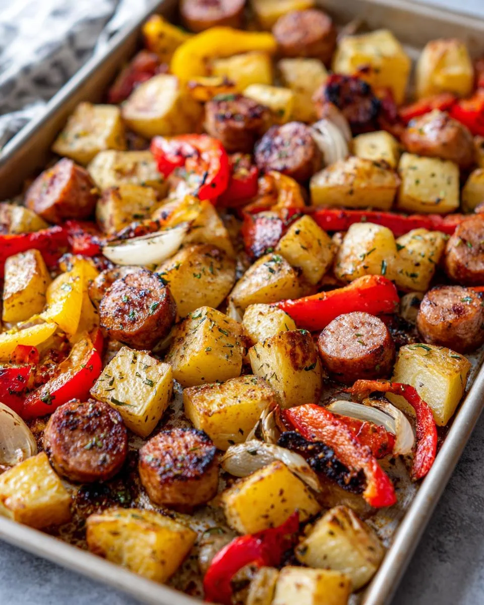 Easy Sausage Potato Bake - detail 2