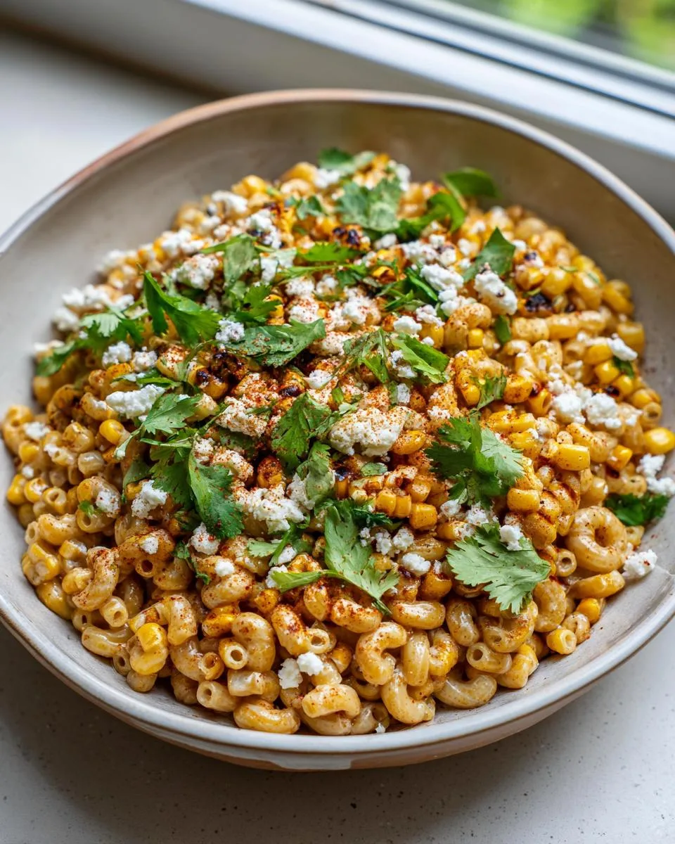 Elote Inspired Pasta Salad Recipe - detail 3