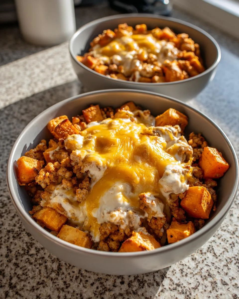 Ground Turkey Sweet Potato Bowls - detail 2