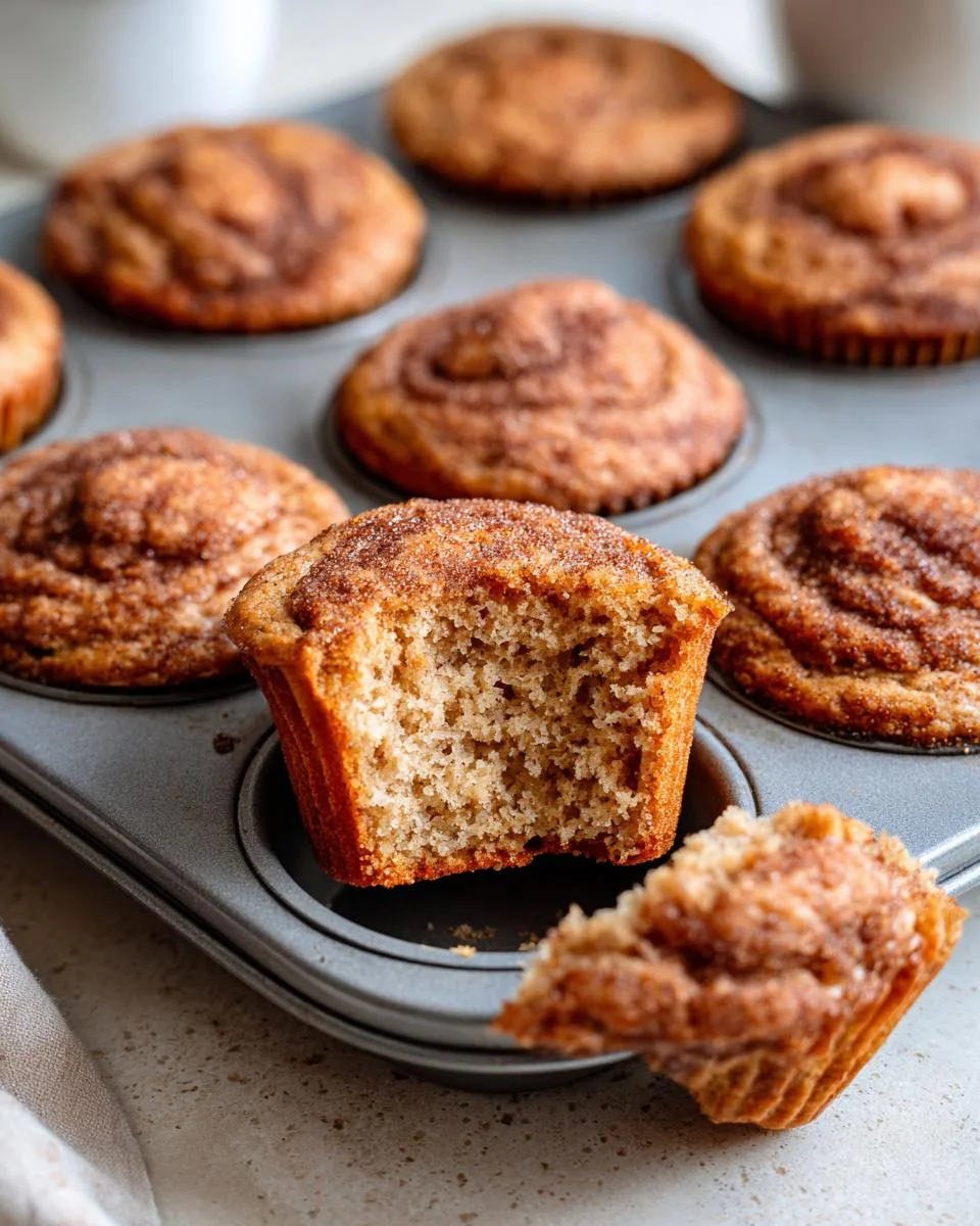 Healthy Cinnamon Roll Protein Muffins - detail 2