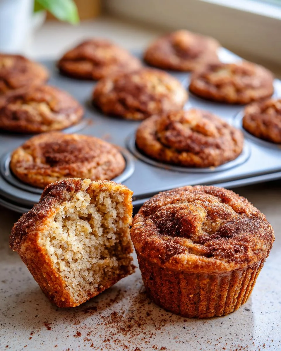 Healthy Cinnamon Roll Protein Muffins - detail 3