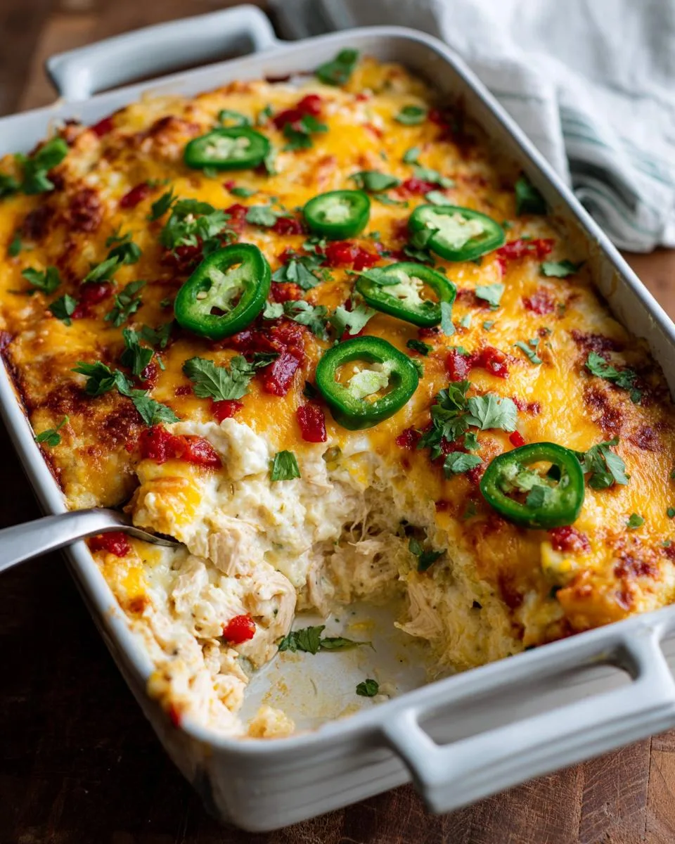 Jalapeño Popper Chicken Casserole - detail 1