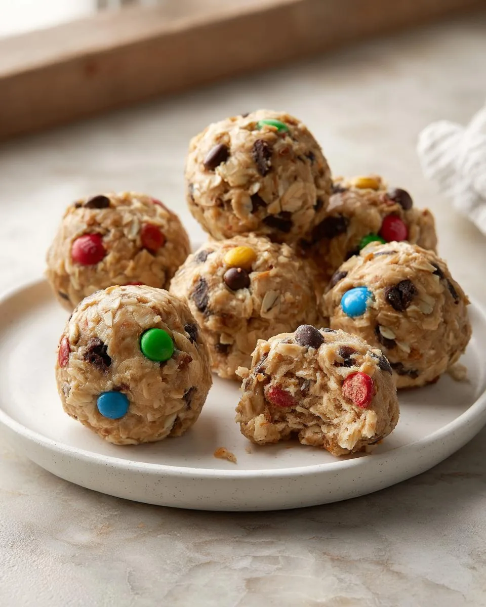 Monster Cookie Cottage Cheese Bites Ready in 5 Minutes