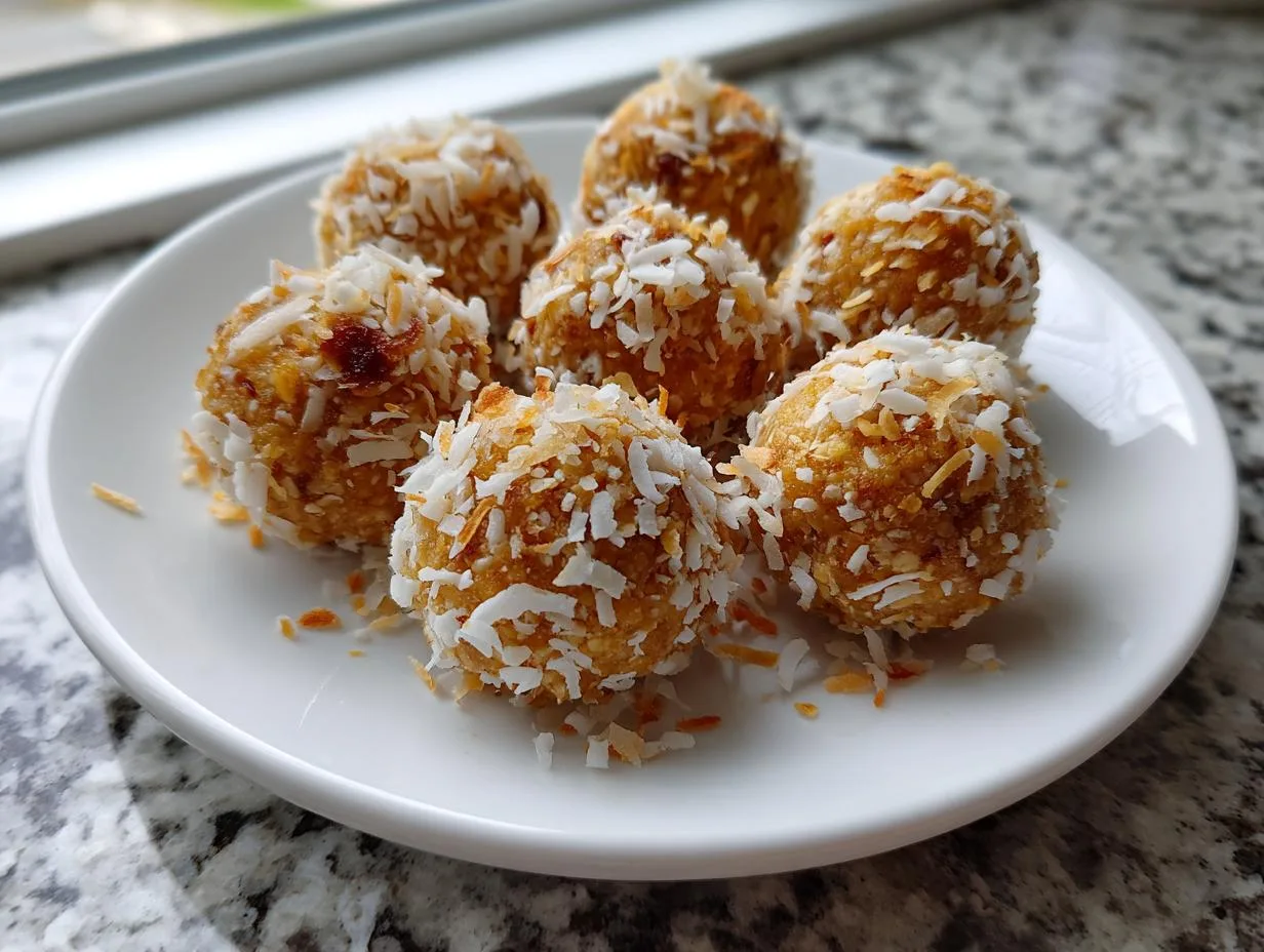 No Bake Coconut Protein Truffles Ready in 30 Minutes