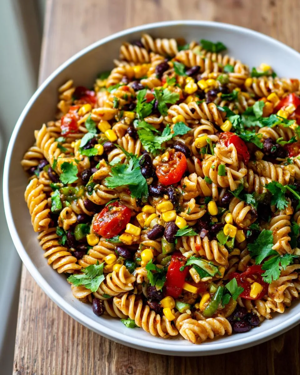 Southwestern Pasta Salad Side Dish - detail 1