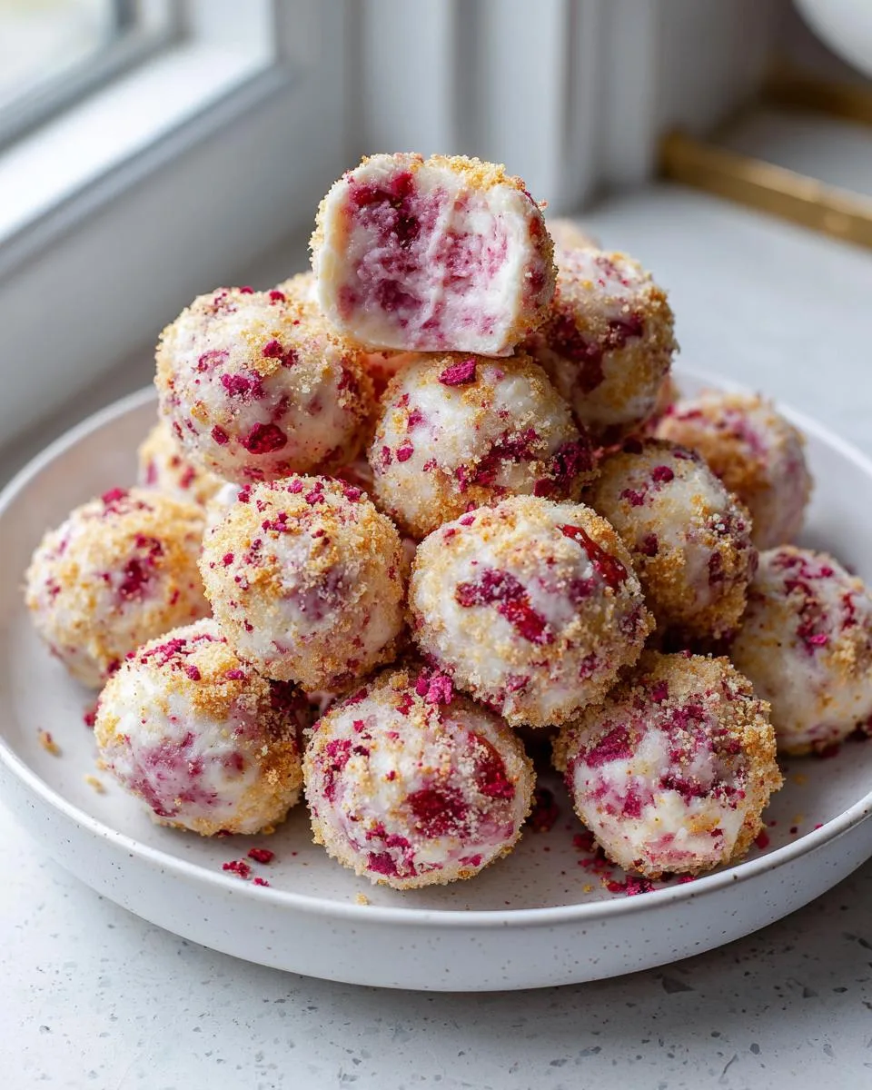 Strawberry Shortcake Cottage Cheese Bites - detail 1