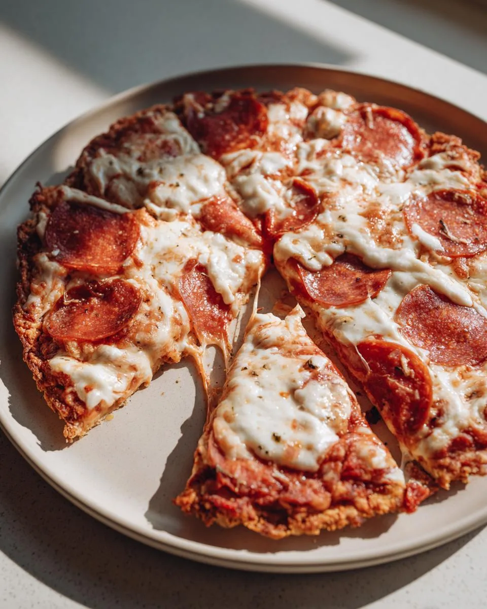 Hailey Bieber cottage cheese pizza - detail 1