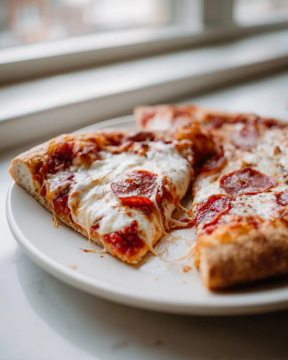 Hailey Bieber cottage cheese pizza - detail 2
