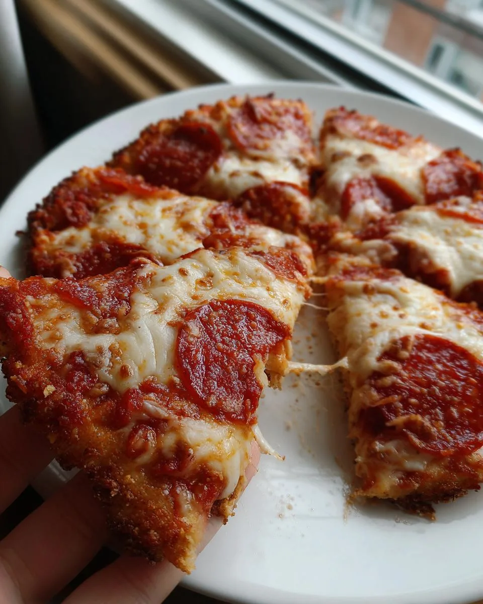 Hailey Bieber cottage cheese pizza - detail 3