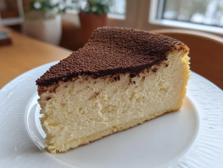 cottage cheese Japanese cheesecake