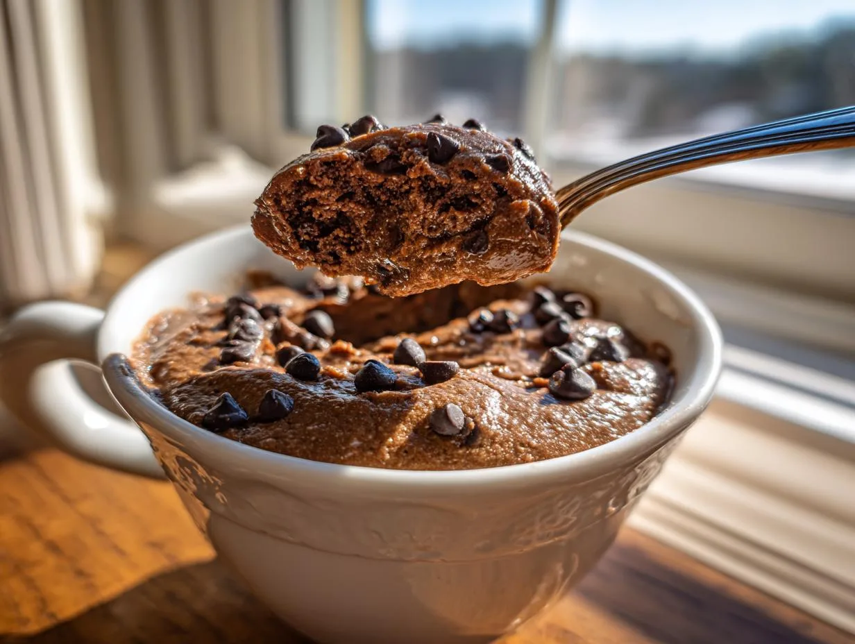 No-Bake Cottage Cheese Brownie Batter